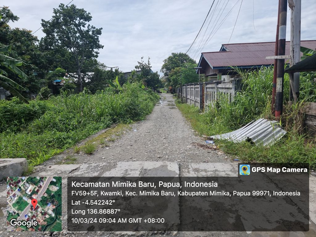 foto gerbang perumahan ASRI PERMAI