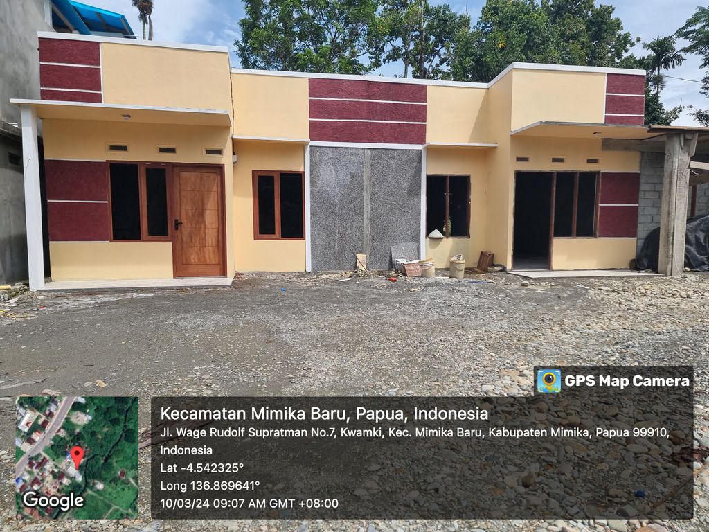 foto contoh rumah perumahan ASRI PERMAI