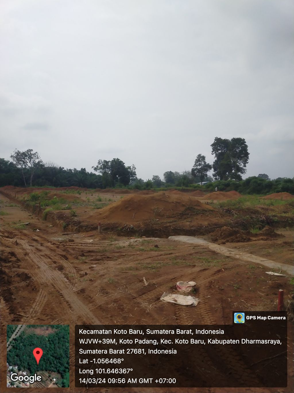 foto posisi tengah perumahan GRIYA AGUNG PERMAI III TAHAP II