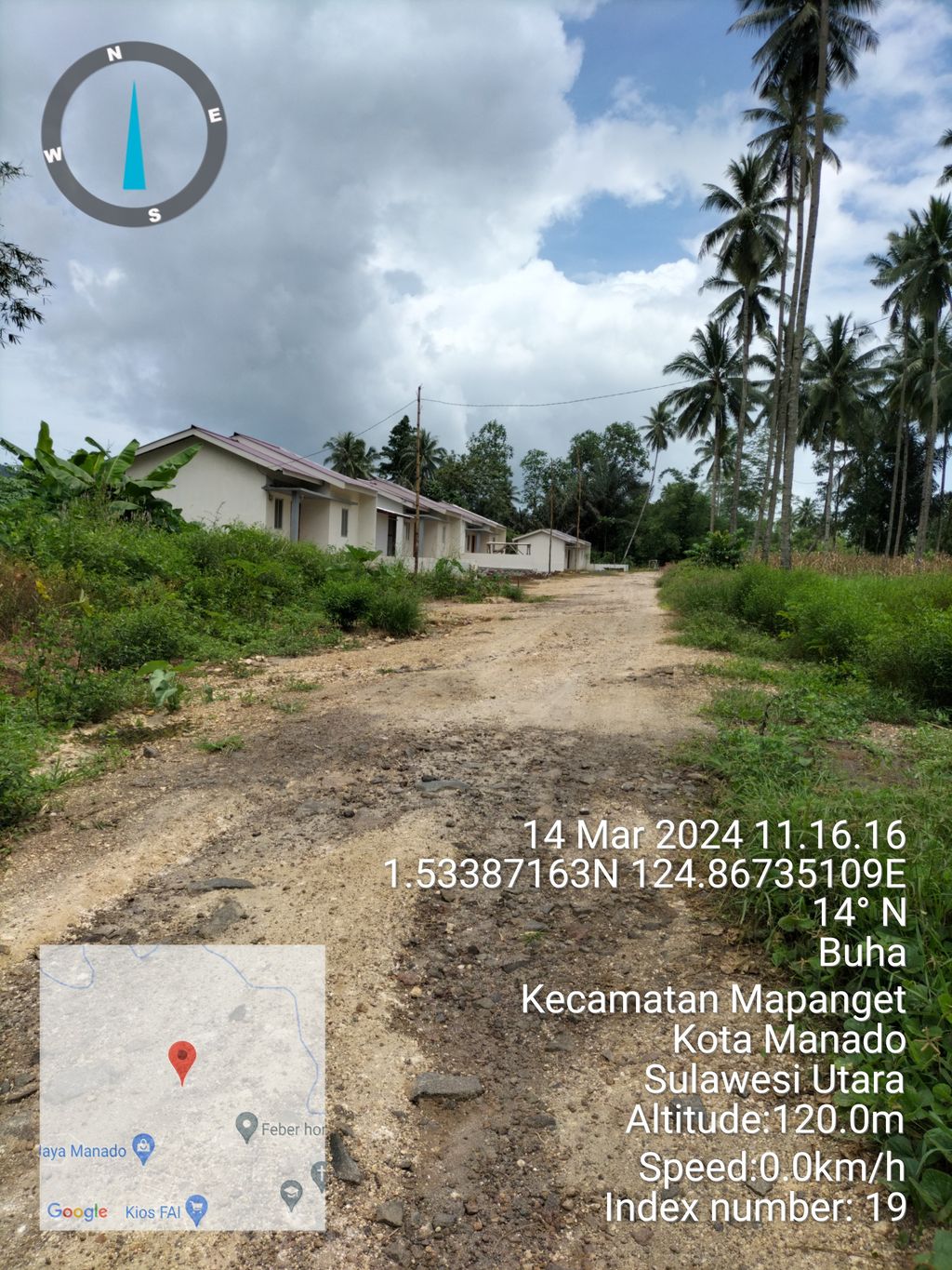 foto gerbang perumahan CITRALOKA BUHA