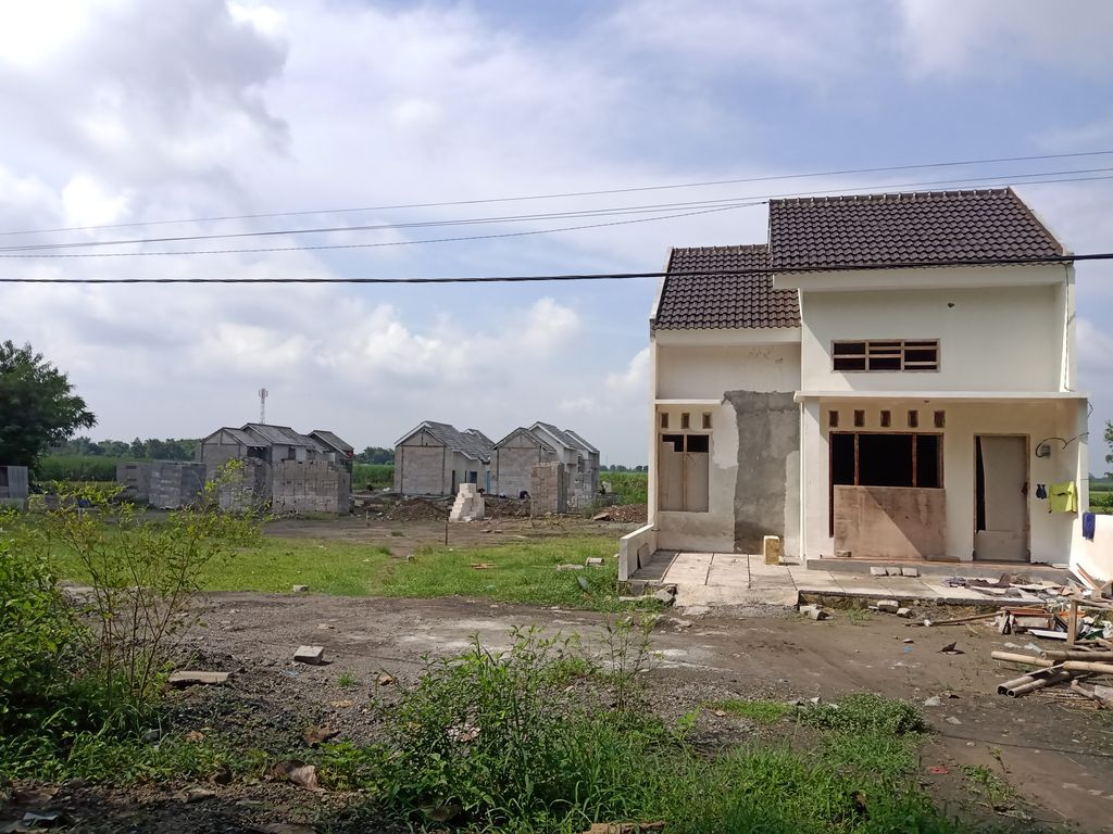 foto tampak rumah tipe 30 perumahan TAQIYA LAND III