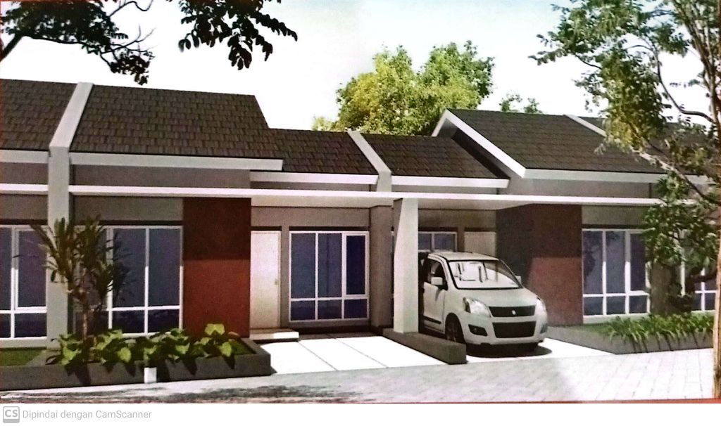 foto tampak rumah tipe JAMALI REGENCY 3 perumahan Jamali Regency 3