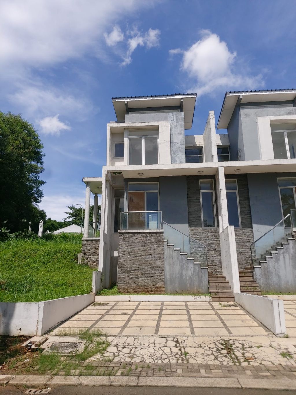 foto tampak rumah tipe 58 Clarity Upslope perumahan MODERN HILLS - CLUSTER TRANSQUILITY