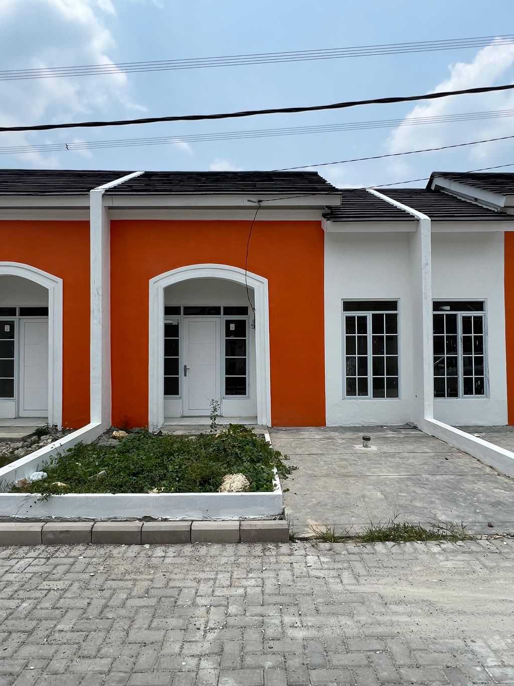 foto tampak rumah tipe 30/60 perumahan Citra Swarna Riverside Tahap 2