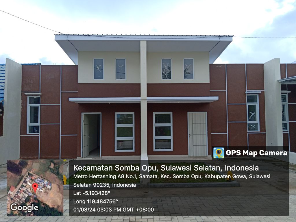 foto contoh rumah perumahan METRO HERTASNING