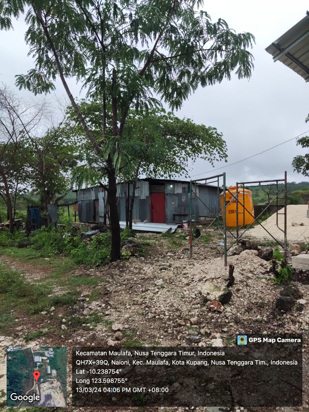 foto posisi tengah perumahan WOONRELI RESIDENCE