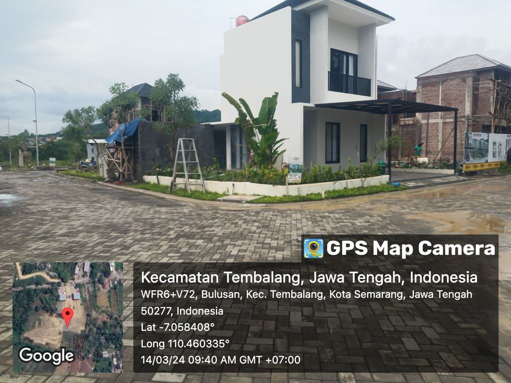 foto posisi tengah perumahan PANDANARAN AVENUE