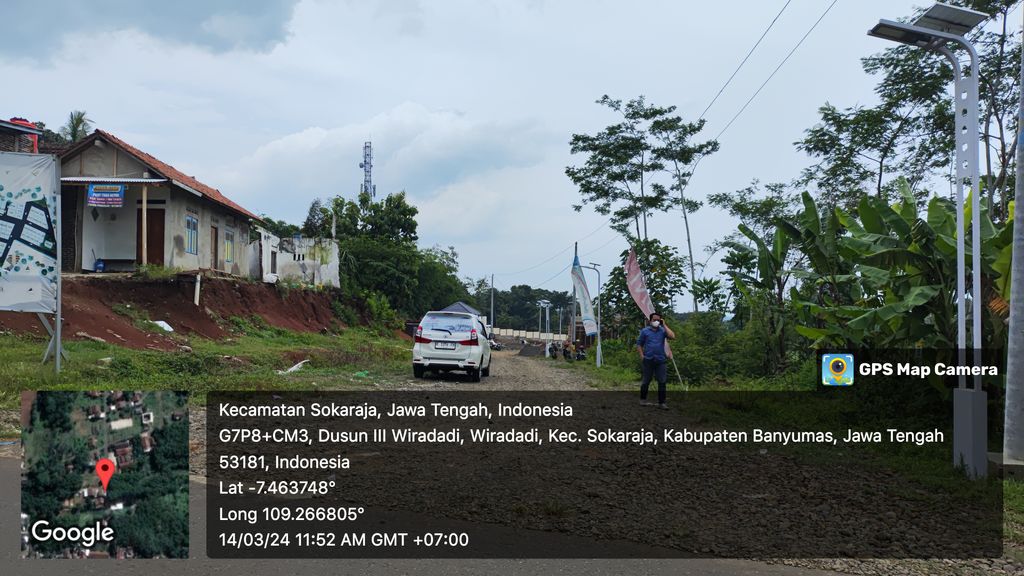 foto gerbang perumahan Graha Permata Wiradadi
