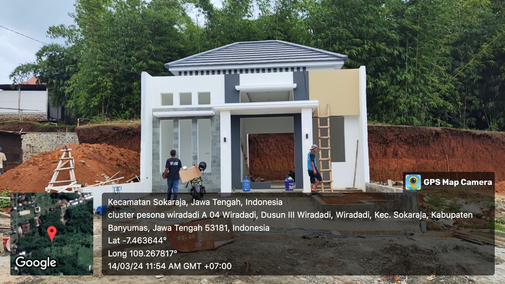 foto contoh rumah perumahan Graha Permata Wiradadi