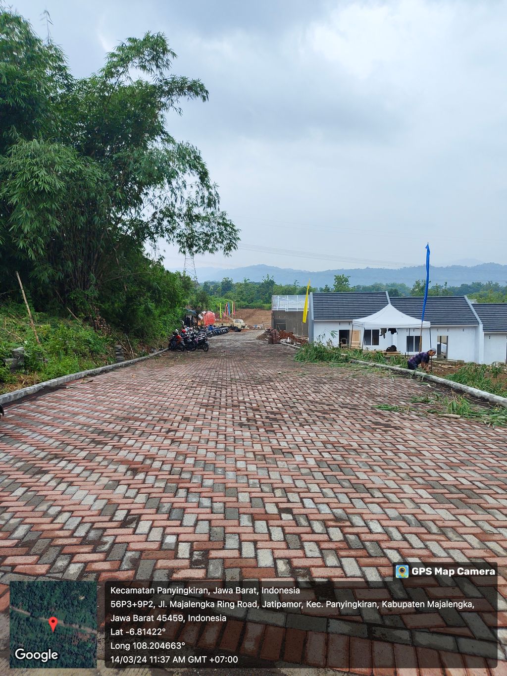 foto gerbang perumahan Kota Impian Cijati