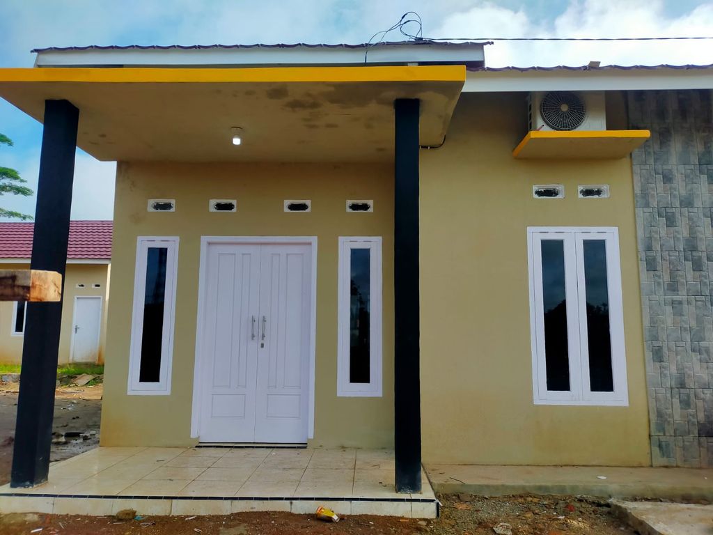 foto tampak rumah tipe 36 perumahan GRIYA AGUNG PERMAI III TAHAP II