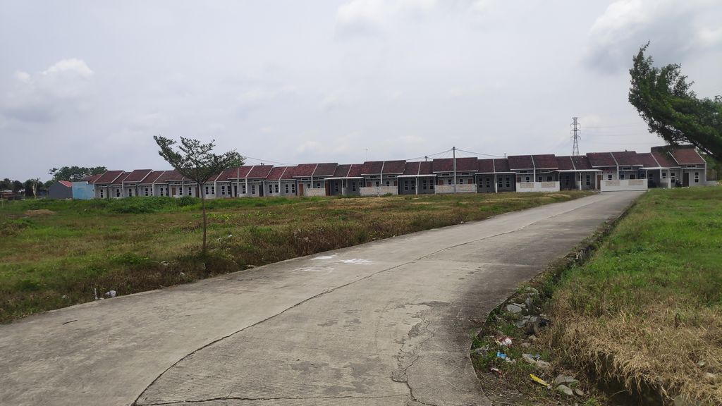 foto posisi tengah perumahan Dhita Residence