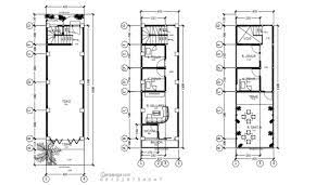 foto denah rumah tipe H 6 NO 36 perumahan Daan Mogot Arcadia