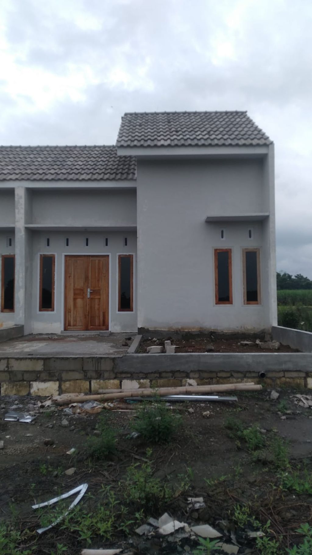 foto tampak rumah tipe 42 perumahan TAQIYA LAND III