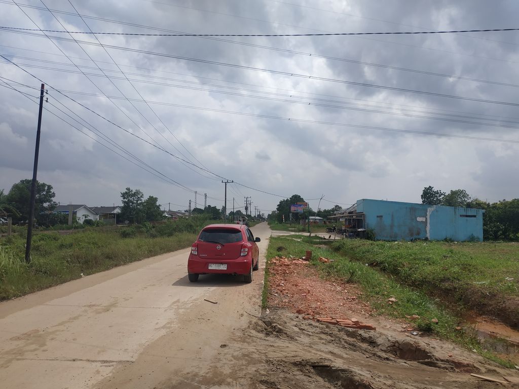 foto gerbang perumahan MAZAYA LAND