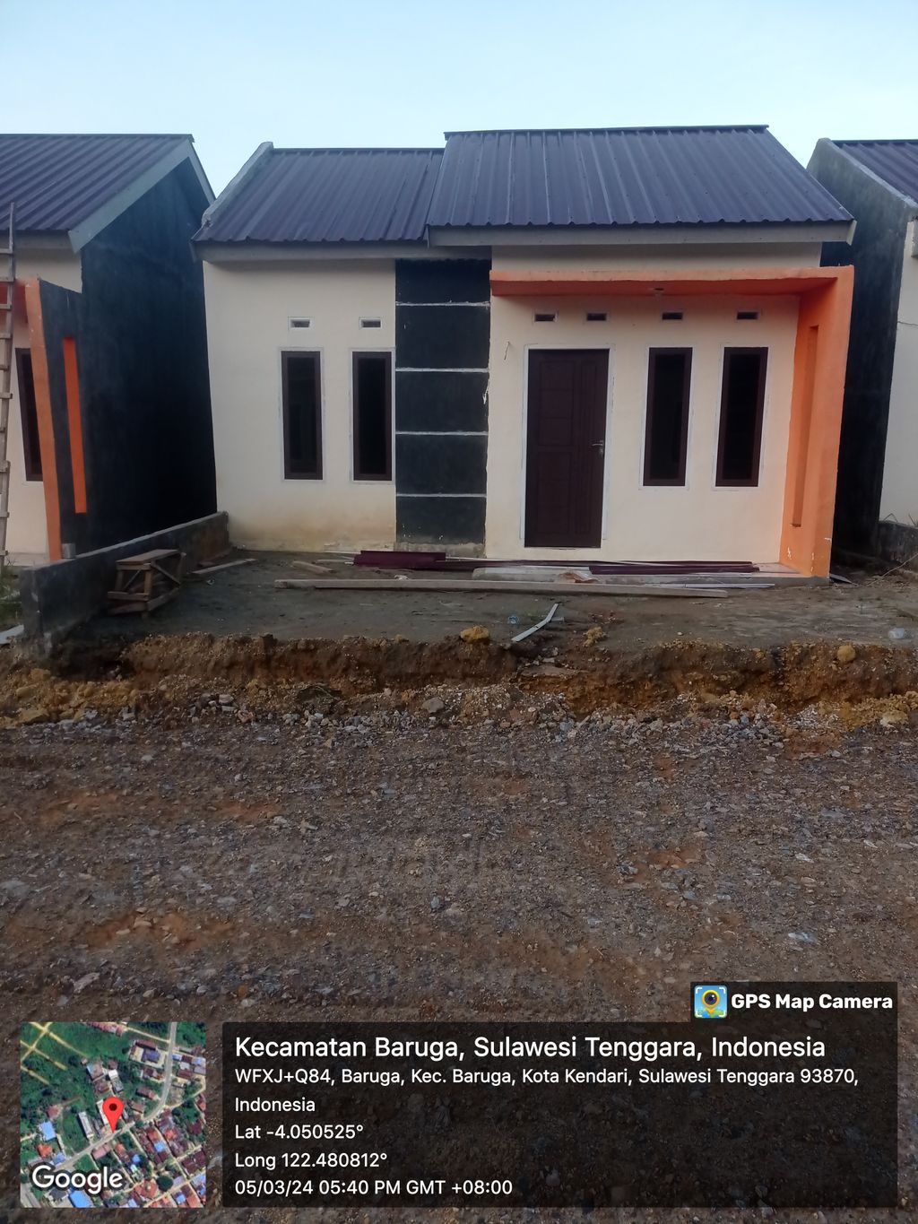 foto tampak rumah tipe 36 perumahan GRIYA MUTIARA BARUGA TAHAP 2