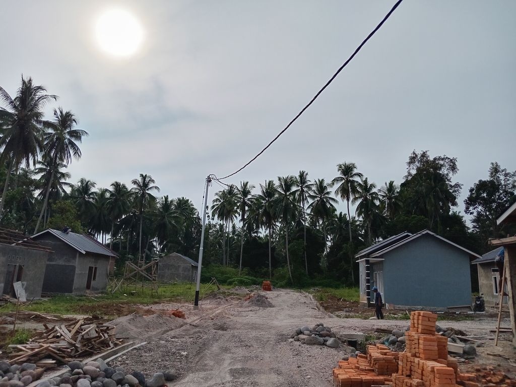 foto posisi tengah perumahan Munir Residence
