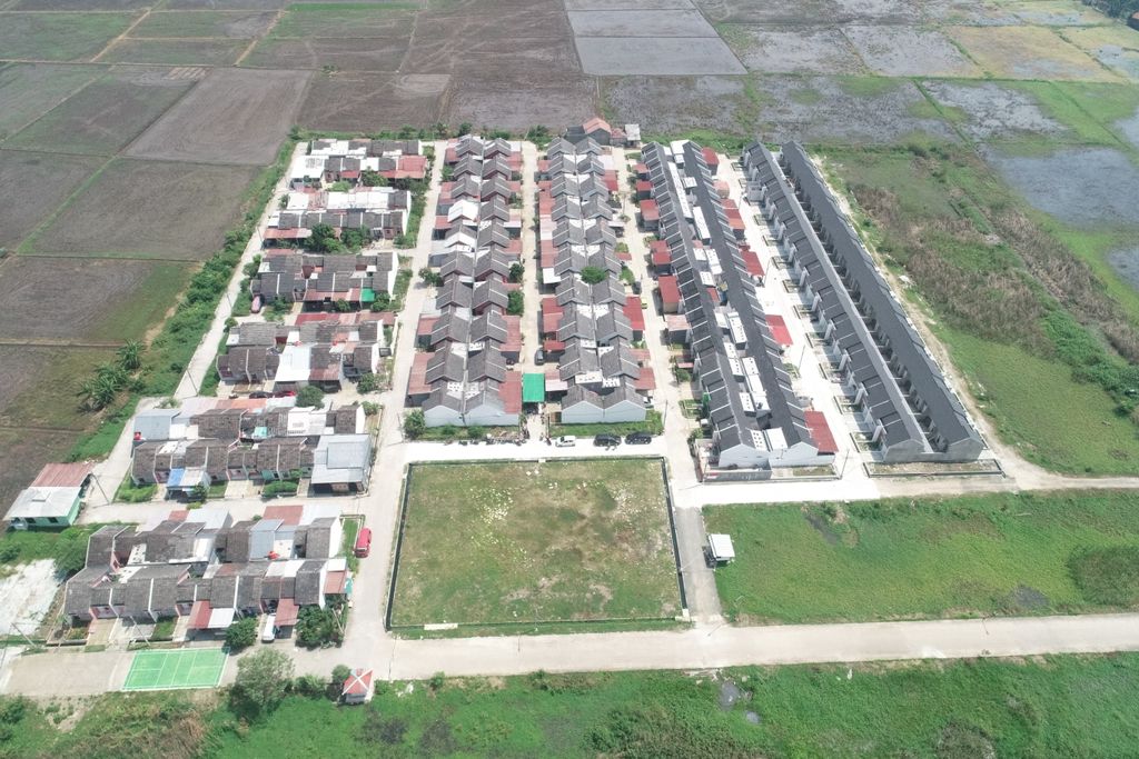 foto posisi tengah perumahan PERUMAHAN BUMI SAKINAH 2