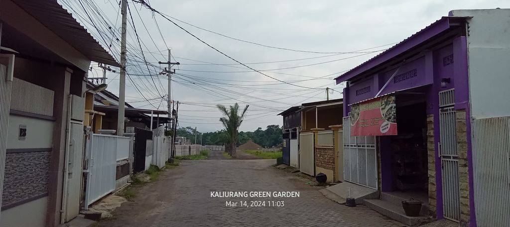 foto posisi tengah perumahan KALIURANG GREEN GARDEN 3