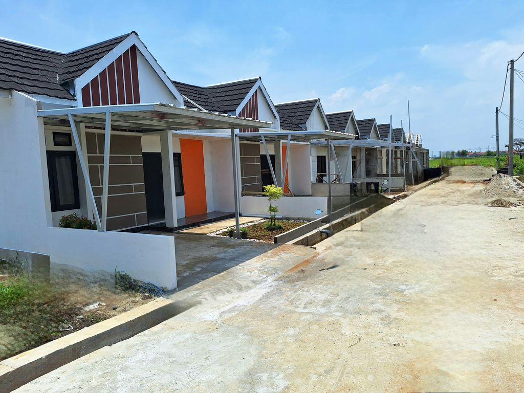 foto tampak rumah tipe SCANDINAVIA perumahan Star Perdana Residence