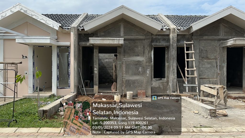 foto tampak rumah tipe BOLN-0010 perumahan Bouvardia 2