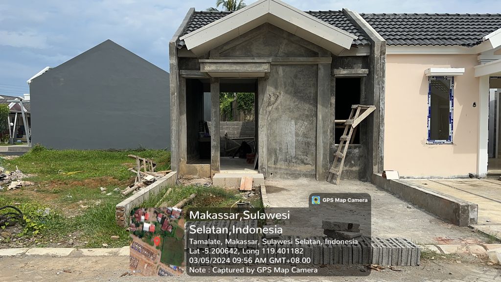 foto tampak rumah tipe BOLN-0019 perumahan Bouvardia 2