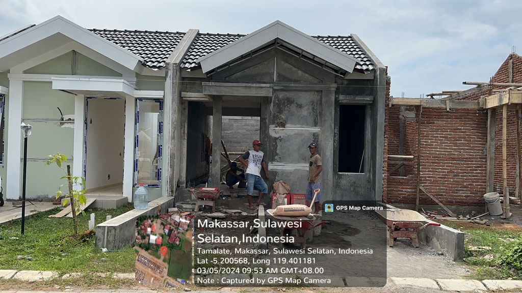 foto tampak rumah tipe BOLN-0029 perumahan Bouvardia 2