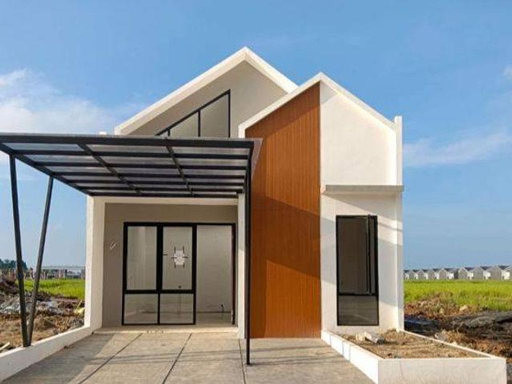 foto tampak rumah tipe 60 / 33 perumahan GRIYA ARTHA SUKASARI RESIDENCE
