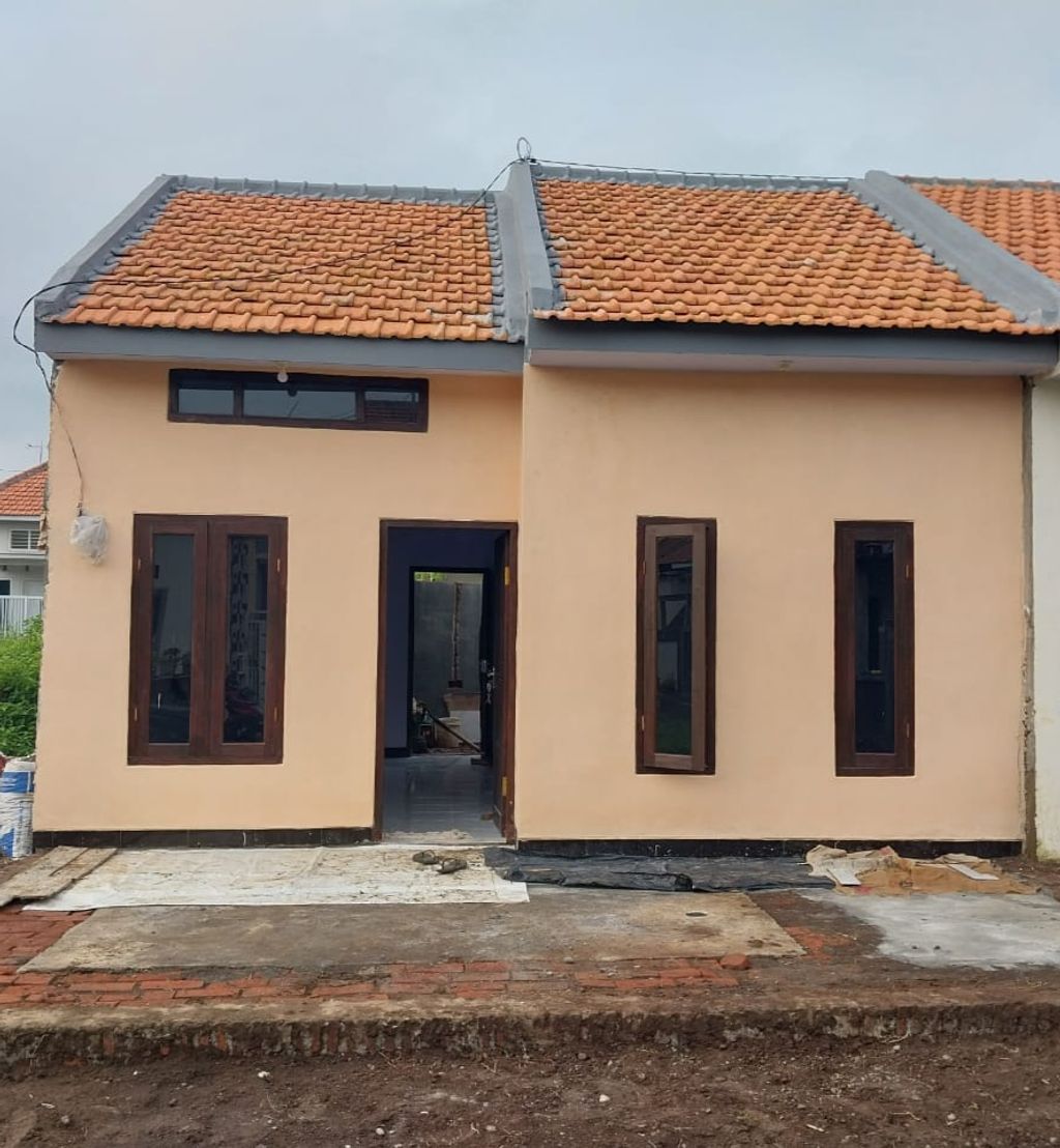 foto tampak rumah tipe 36 perumahan CITARUM INDAH 3