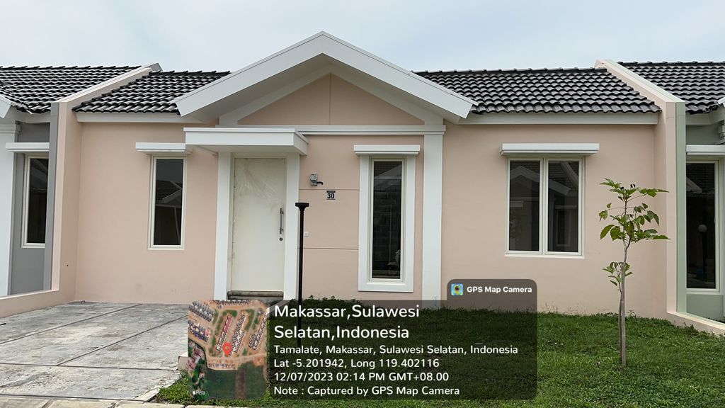 foto tampak rumah tipe BOGR 28&30 perumahan Bouvardia