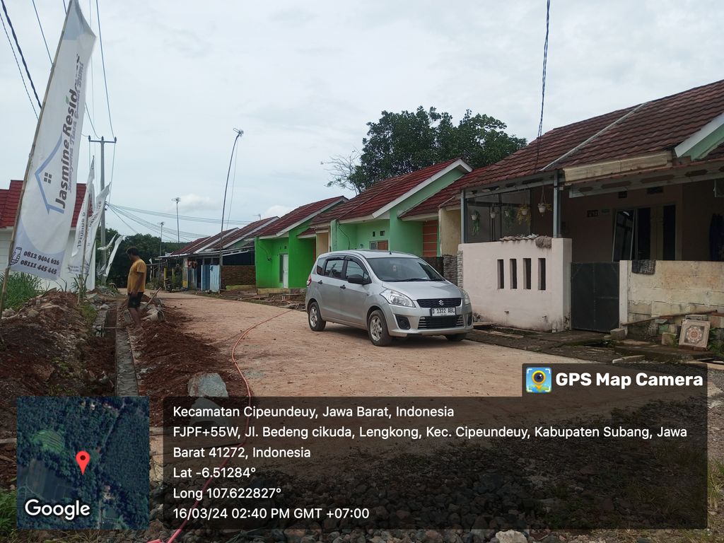 foto posisi tengah perumahan Jasmine residence 1