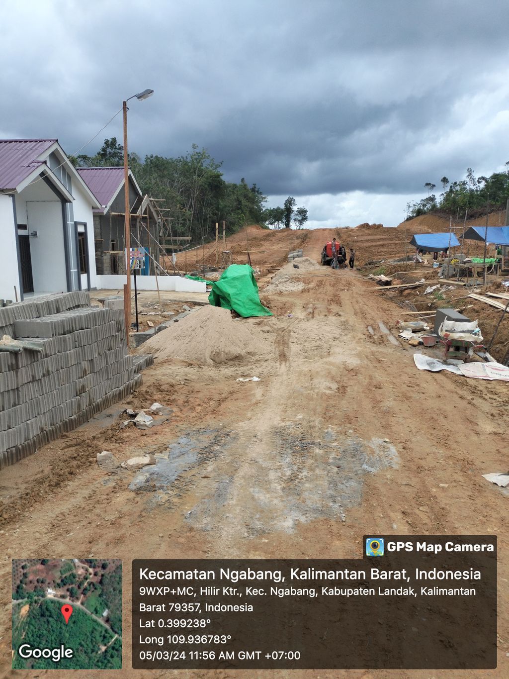foto denah rumah tipe 36 perumahan MAMURAJA RESIDENCE