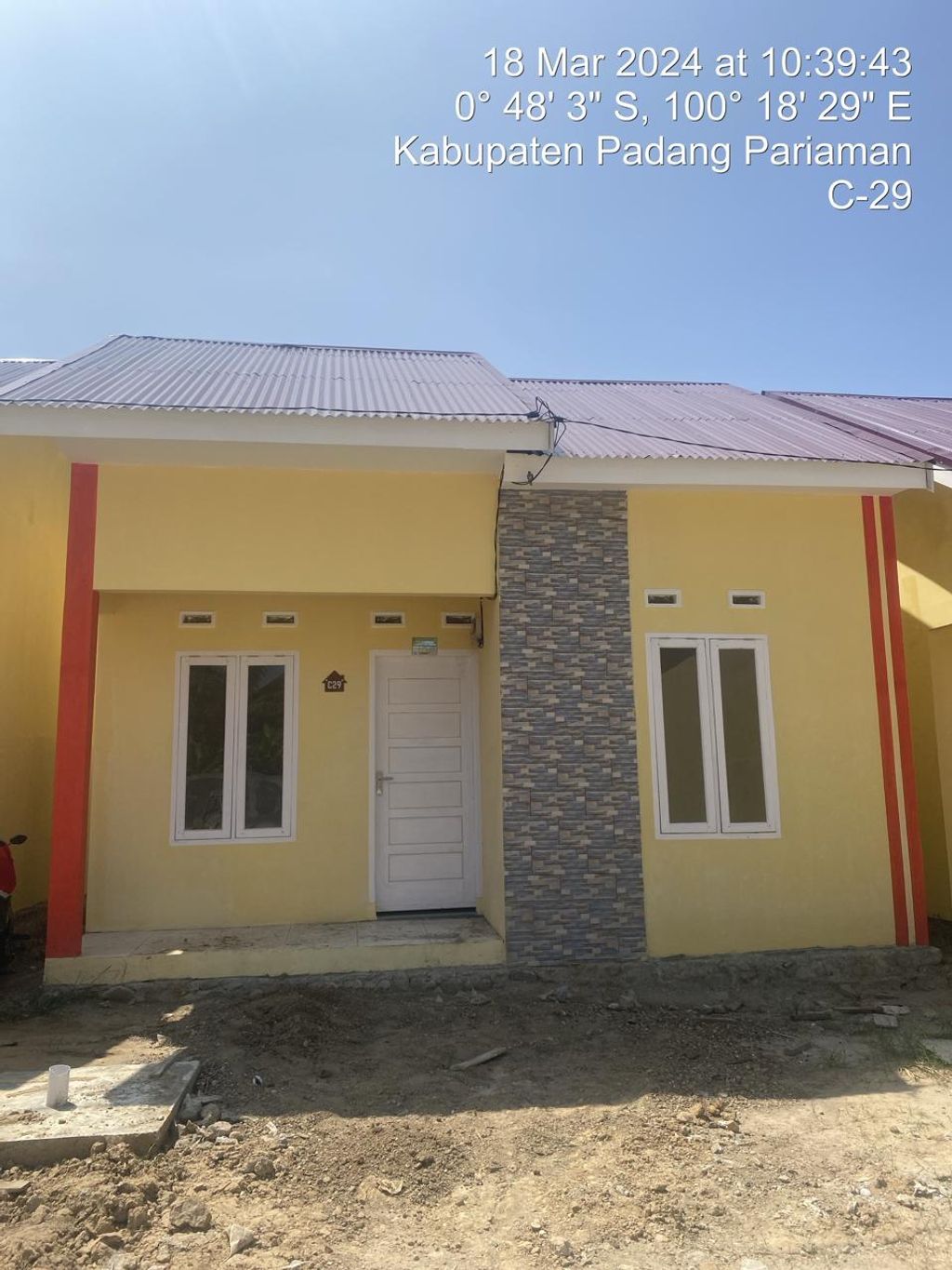 foto tampak rumah tipe 36 perumahan PERUMAHAN ALANA RESIDENCE 6
