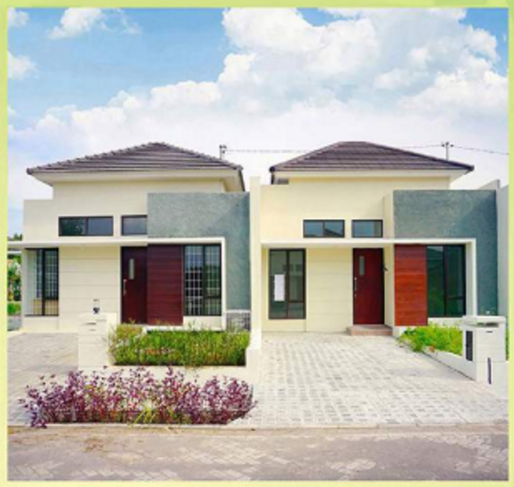 foto tampak rumah tipe 36  EG perumahan Emerald Garden