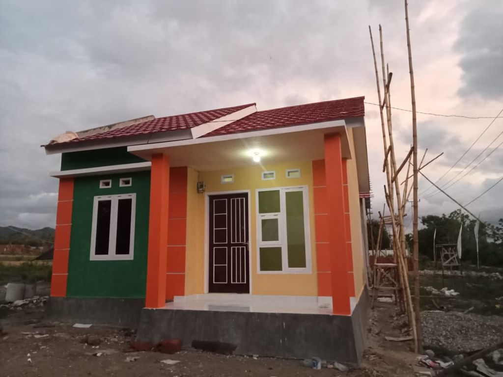 foto denah rumah tipe 36 perumahan AL BAAROKAH RESIDENT
