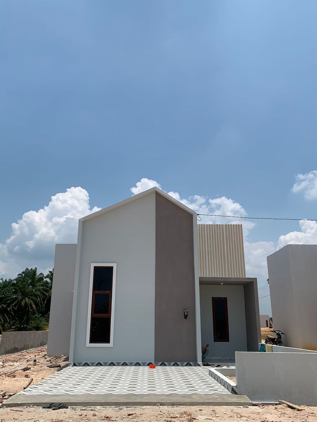 foto tampak rumah tipe 45/200 perumahan GRIYA FATIH RESIDENCE