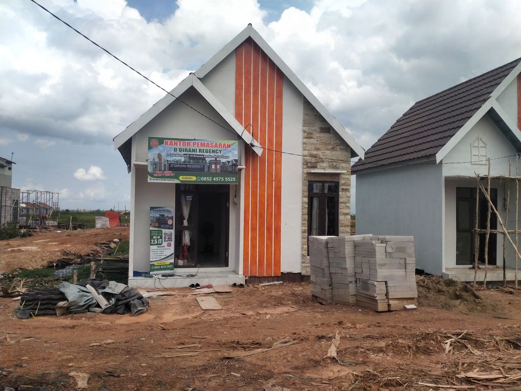 foto contoh rumah perumahan D'QIRANI REGENCY