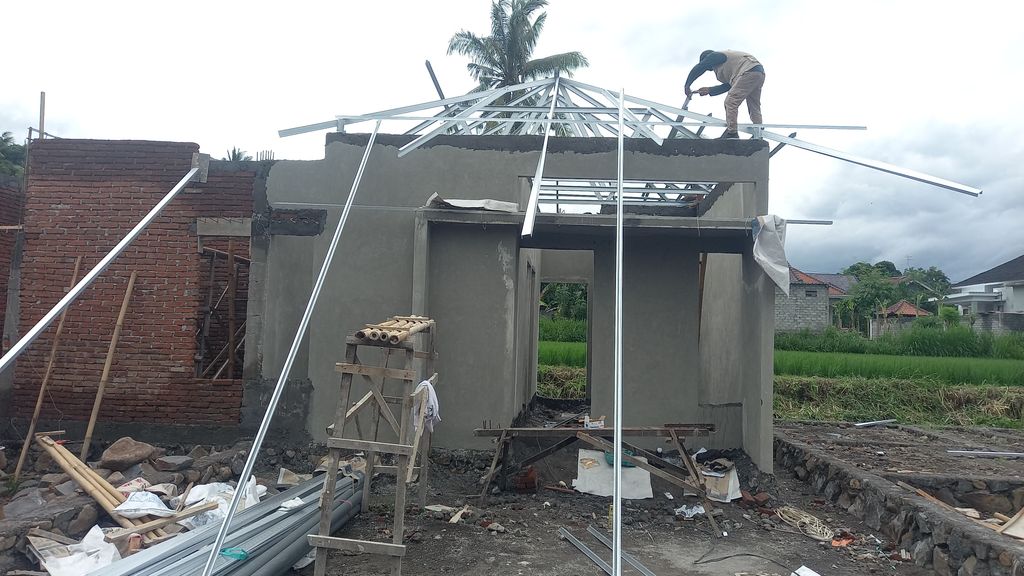 foto tampak rumah tipe 30 perumahan TAMAN SELAPARANG RESIDENCE