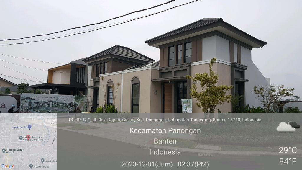 foto contoh rumah perumahan CITRA RAYA - CLUSTER VARENNA