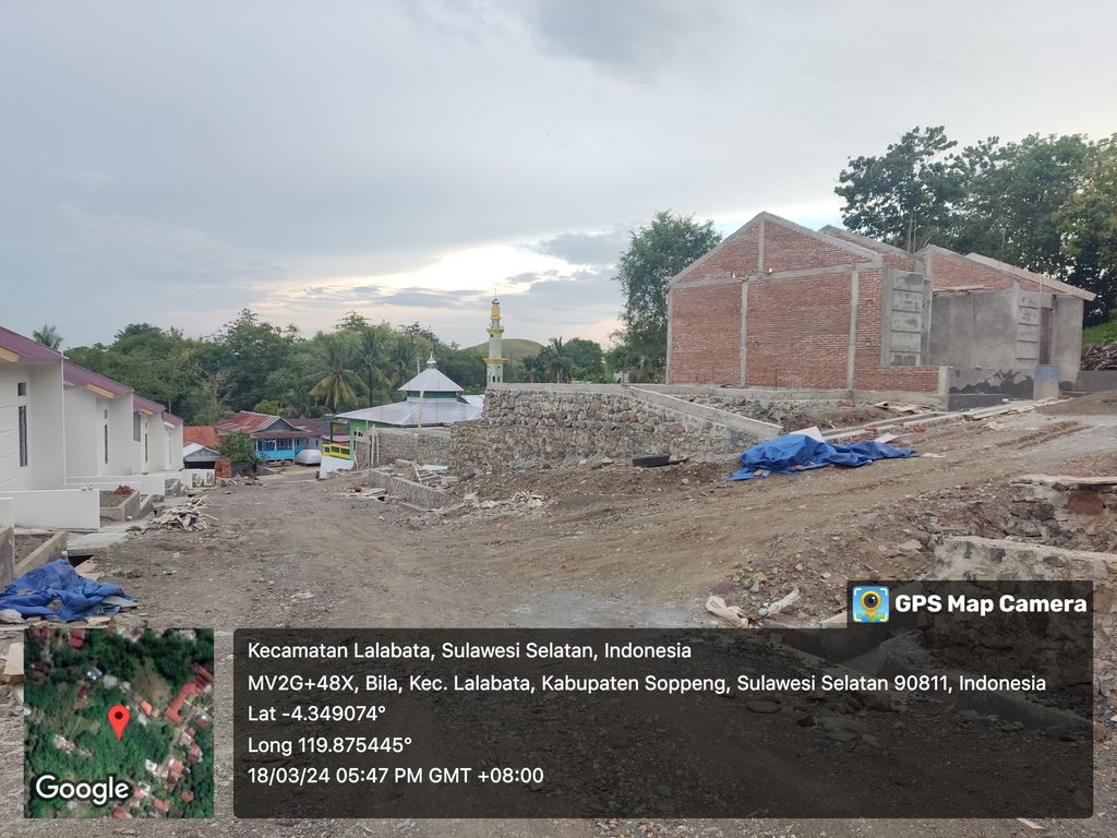 foto posisi tengah perumahan PERUMAHAN BUKIT INDAH MANGKAWANI