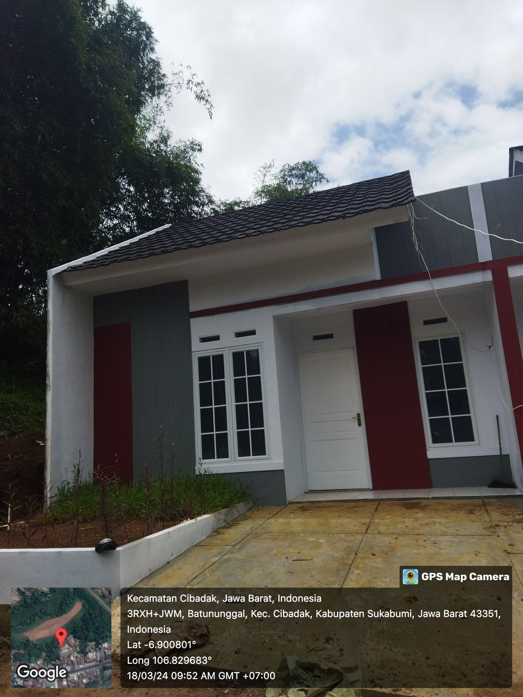 foto contoh rumah perumahan Bumi Arsakha Permai