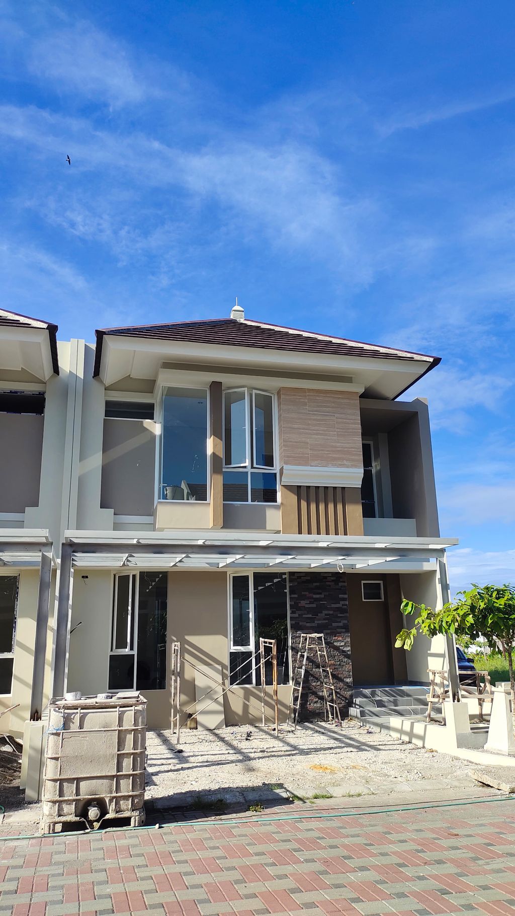 foto tampak rumah tipe Sofia perumahan Vasana Residence