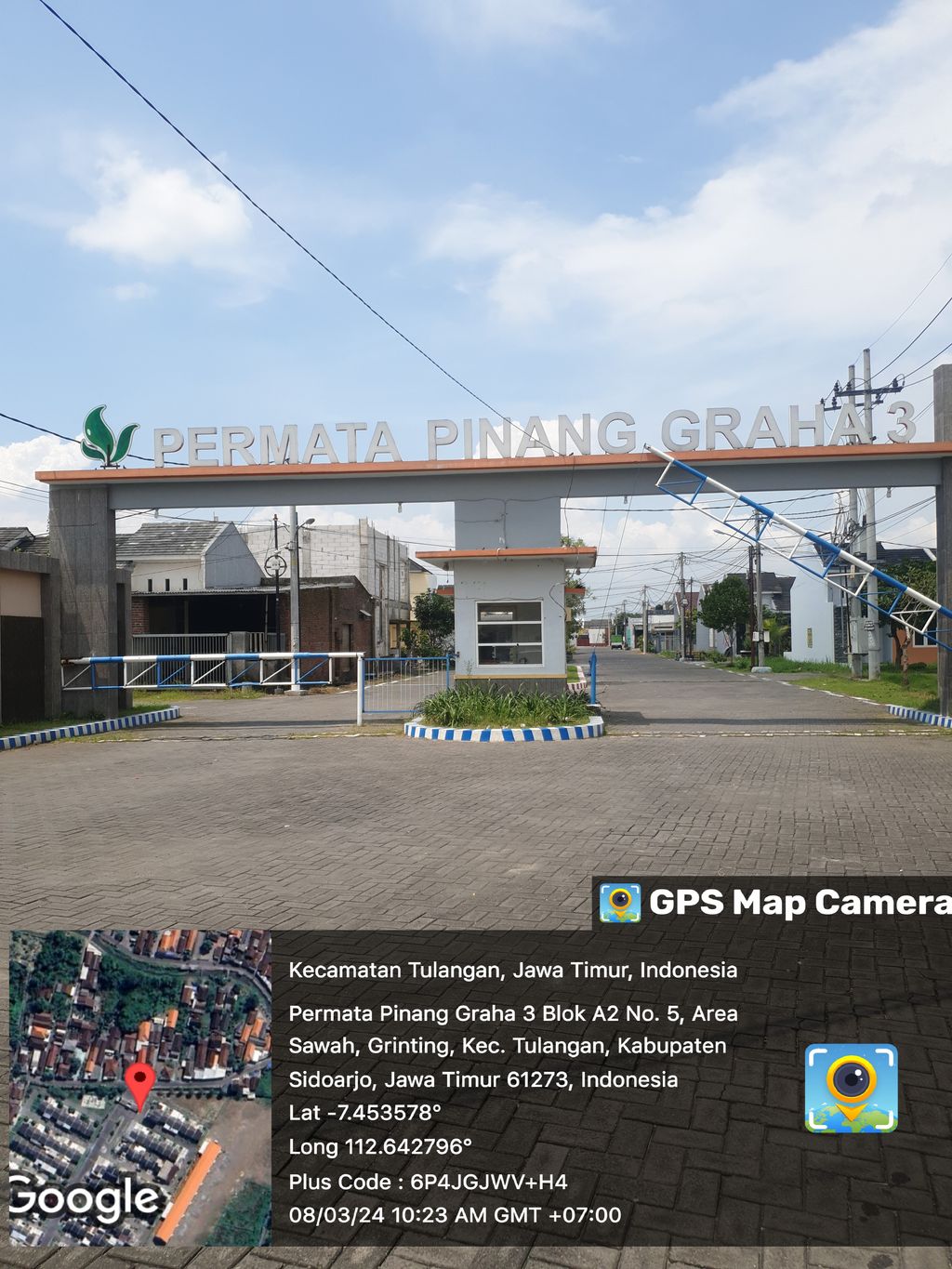 foto gerbang perumahan PERMATA PINANG GRAHA