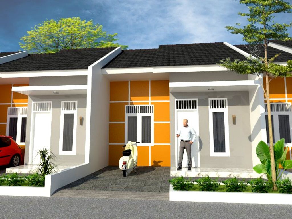 foto tampak rumah tipe 36 perumahan TOHOLAND RESIDENCE