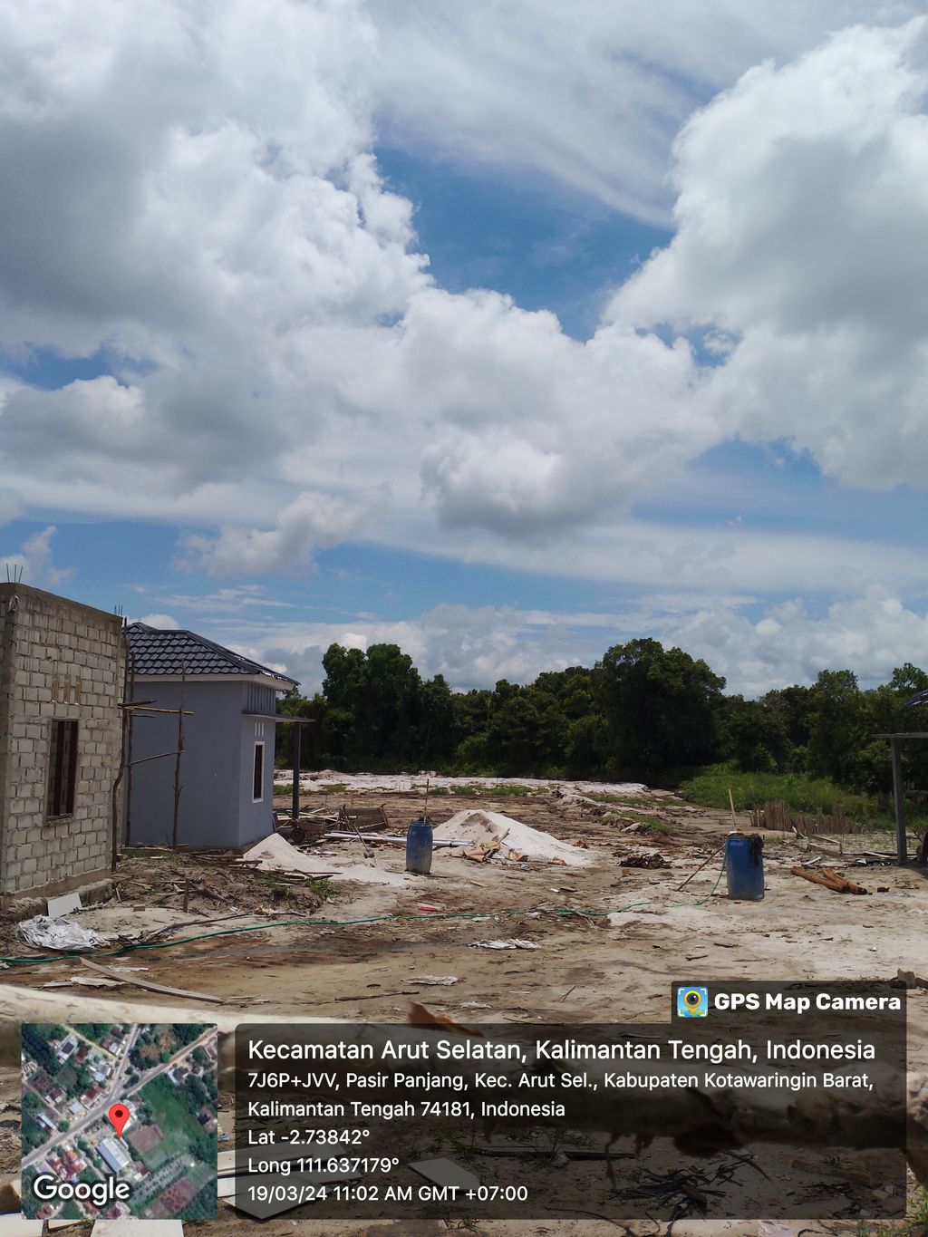 foto posisi tengah perumahan Astana Residence V2