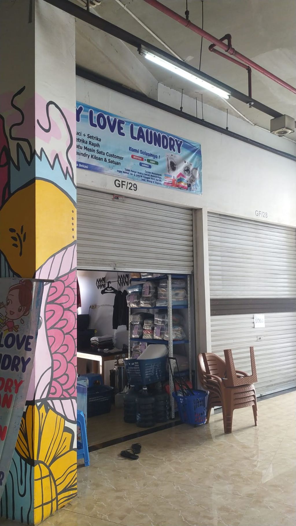 foto tampak rumah tipe GF29 perumahan APARTEMEN TAMAN SARI URBANO
