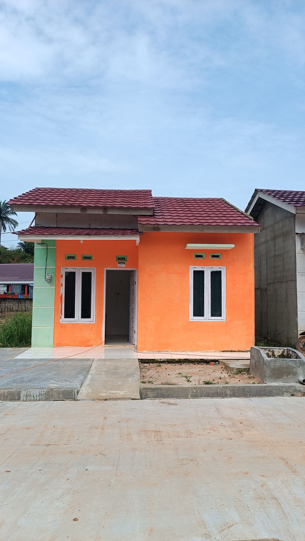 foto tampak rumah tipe 36 perumahan Griya Mekar Sari 11