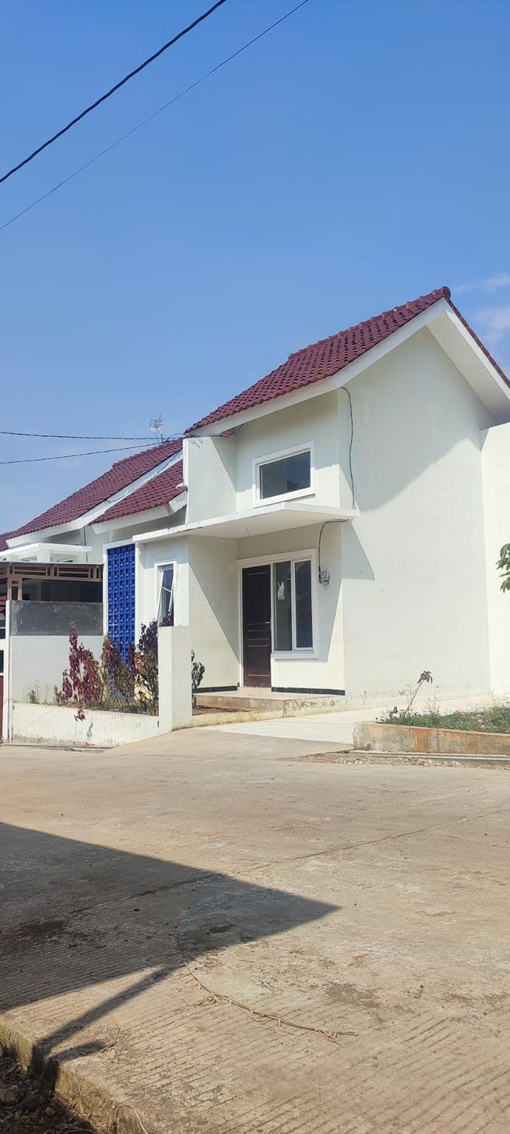 foto tampak rumah tipe 36/100 perumahan CEMPAKA RESIDENCE BATANG