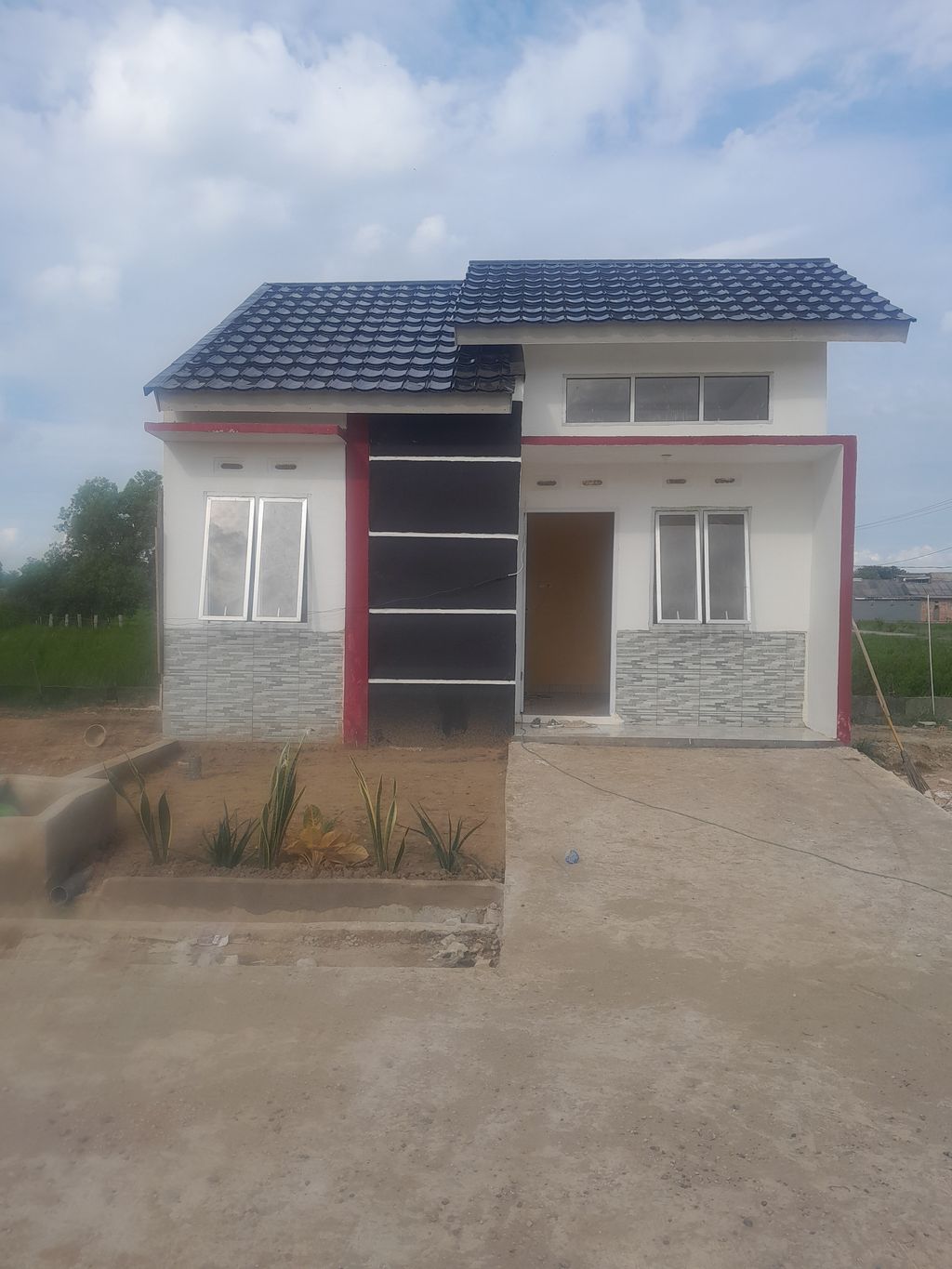 foto gerbang perumahan ALFA RESIDENCE