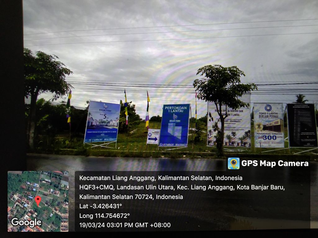 foto posisi tengah perumahan BERLIAN PERMAI KASTURI RESIDENCE